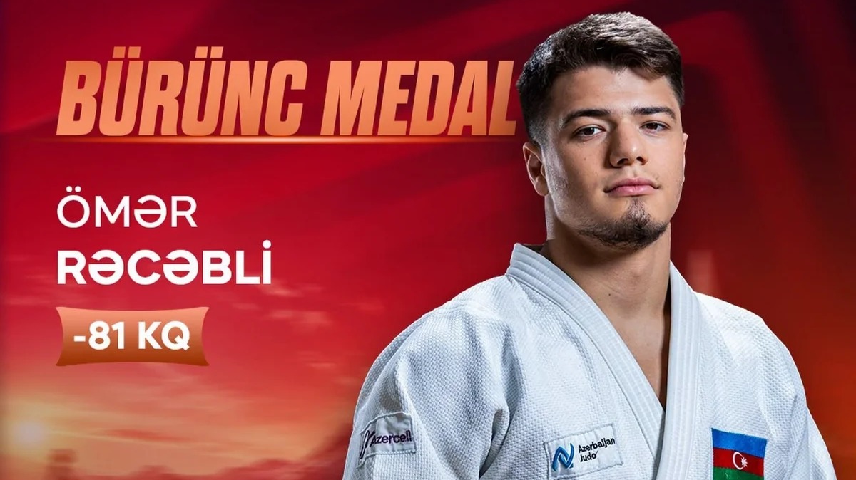 Azərbaycan cüdoçusu bürünc medal qazandı Azərbaycan cüdoçusu bürünc medal qazandı
