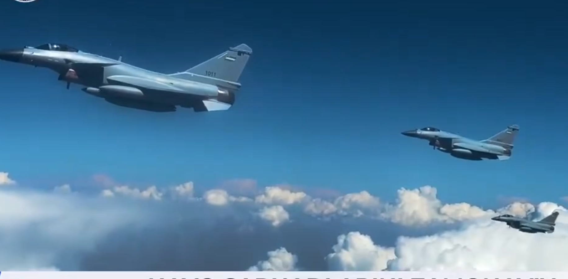 Özbəkistan ilk dəfə Çinin J-10CE qırıcılarını nümayiş etdirdi - VİDEO
