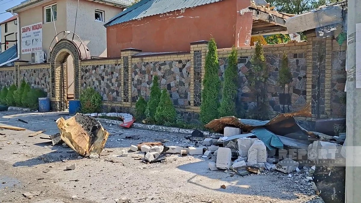 Kiyevə hücum: Azərbaycanlıya məxsus restoran dağıldı &ndash; FOTO