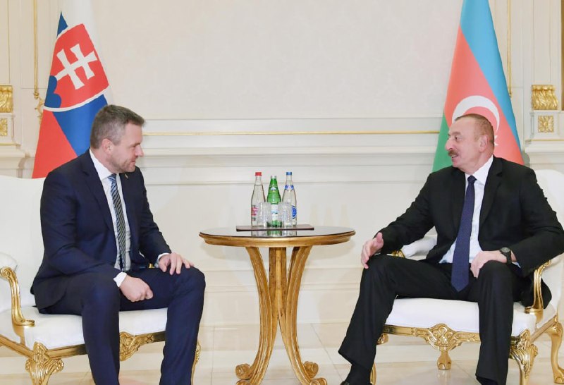 İlham Əliyev: &ldquo;Azad edilmiş ərazilərimizin bərpasında Slovakiyanın iştirakını yüksək qiymətləndirirəm&rdquo;