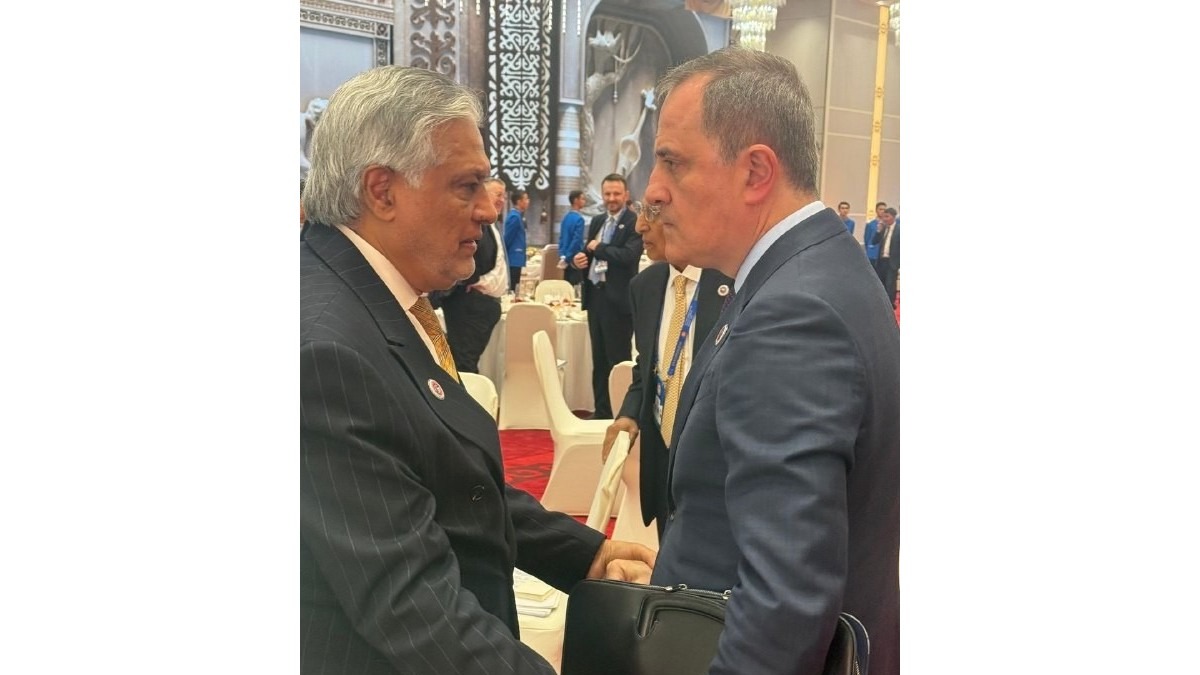 Ceyhun Bayramov Bişkekdə Pakistan XİN rəhbəri ilə görüşdü &ndash; FOTO
