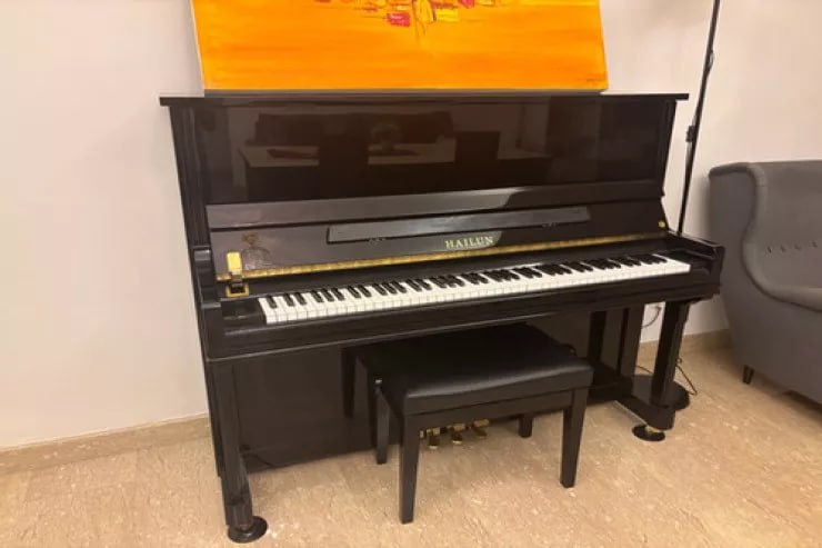 Kirayə qaldığı evdən piano oğurladı