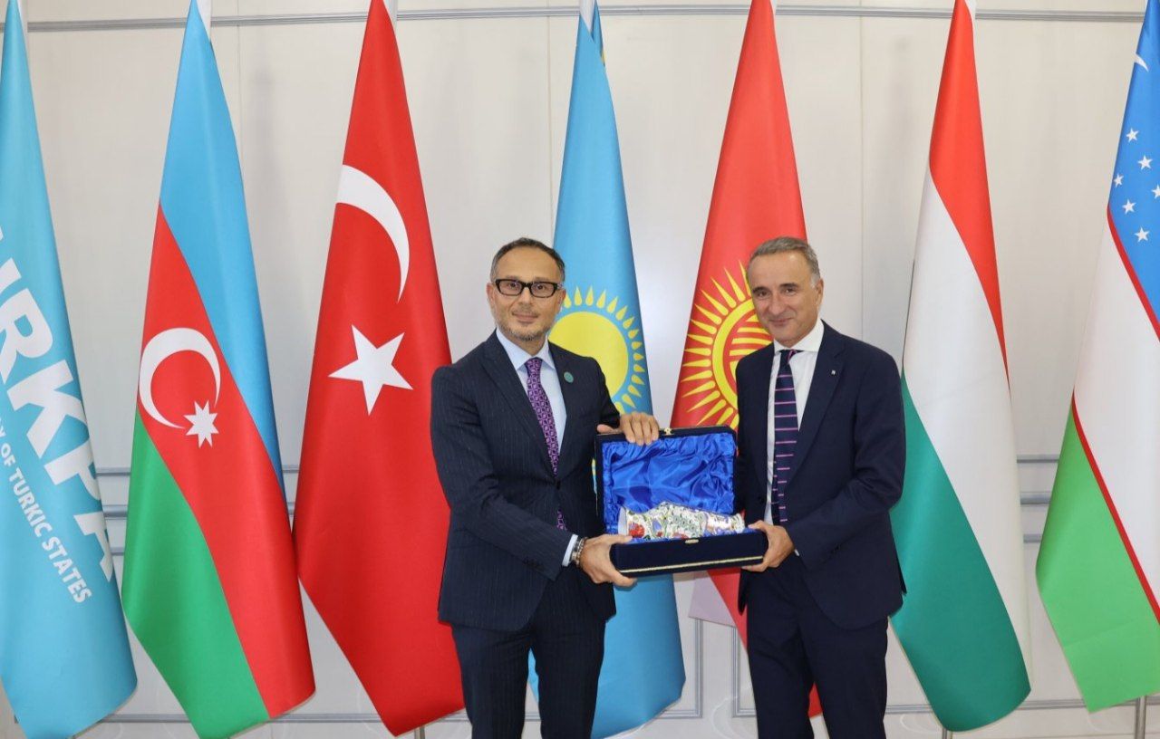 TÜRKPA Baş katibi ATƏT PA-nın Prezidentini qəbul etdi - FOTO