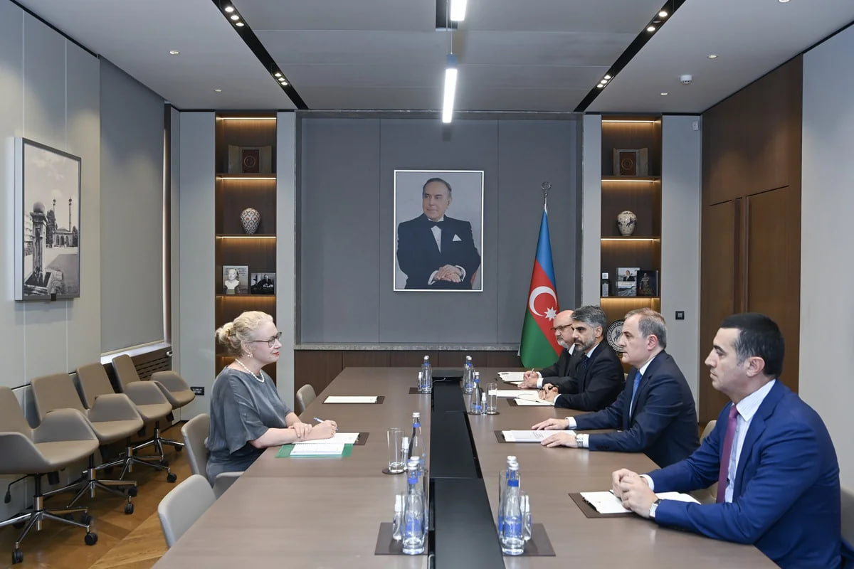 Ceyhun Bayramov İsveçin yeni səfiri ilə görüşdü &ndash; FOTO