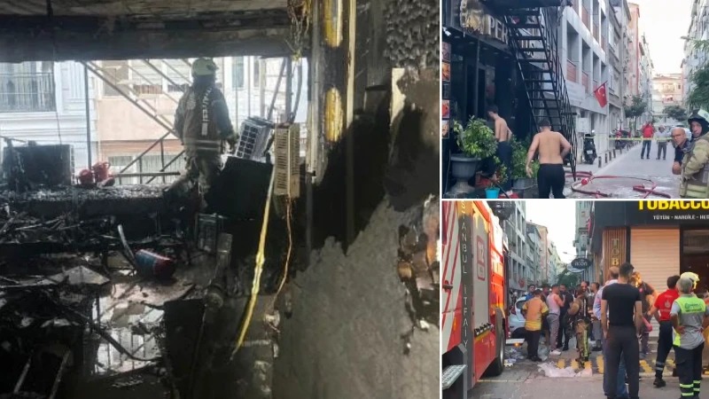 Türkiyədə hoteldə yanğın olub - 12 nəfər xəsarət alıb