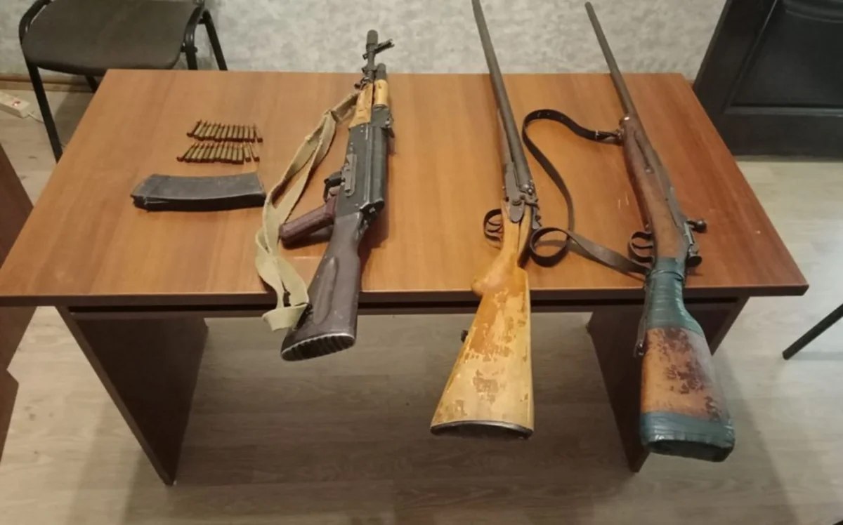 DİN: 9 qanunsuz silah aşkarlandı DİN: 9 qanunsuz silah aşkarlandı