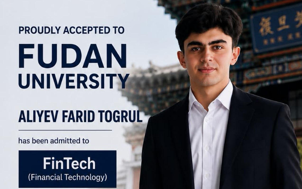 17 yaşlı Fərid Çinin reytinqli universitetində təhsil alacaq - FOTO 17 yaşlı Fərid Çinin reytinqli universitetində təhsil alacaq - FOTO