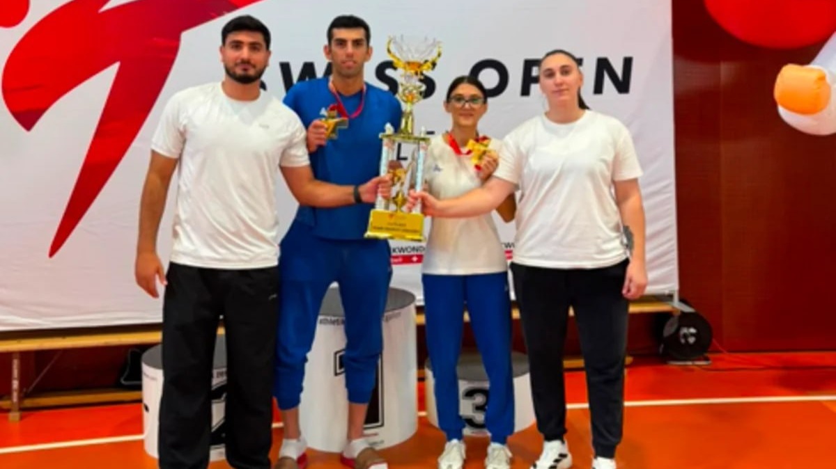 Taekvondoçularımız İsveçrədə beynəlxalq turnirin qalibi oldular - FOTO