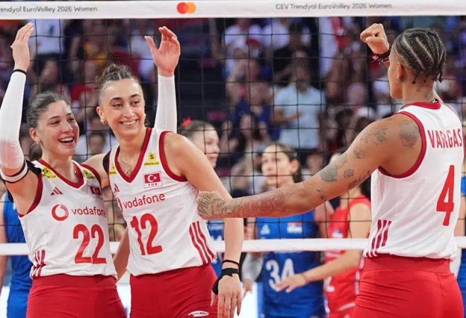 Voleybol üzrə Türkiyə millisi ardıcıl 2-ci dəfə Avropa çempionu oldu - VİDEO Voleybol üzrə Türkiyə millisi ardıcıl 2-ci dəfə Avropa çempionu oldu - VİDEO
