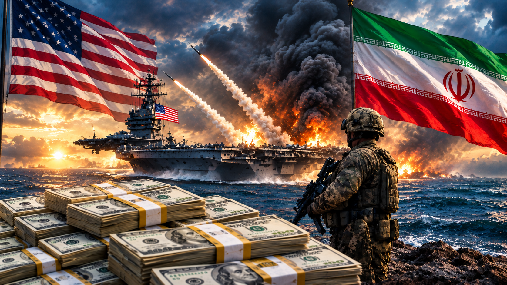 İrandakı müharibə amerikalılara 100 milyard dollar zərər vurub