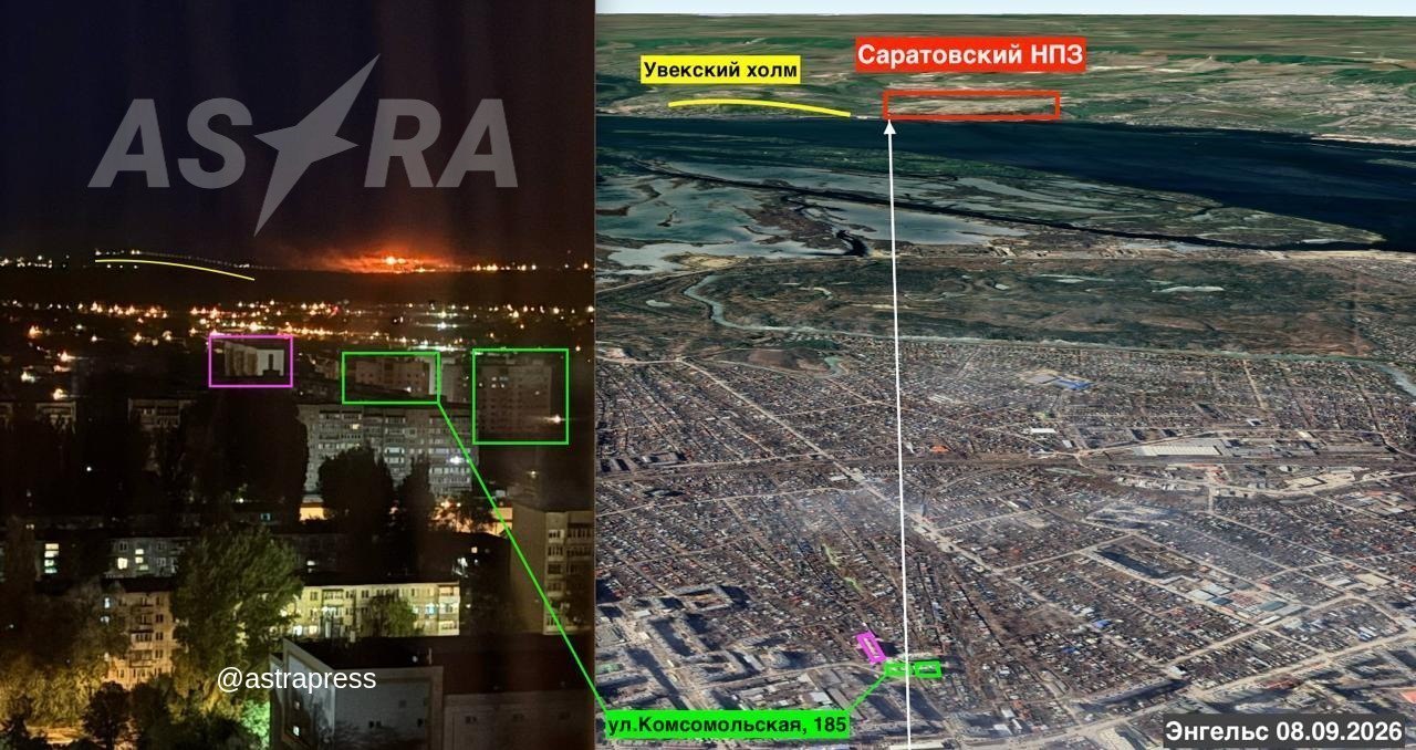 Saratov Neft Emalı Zavoduna zərbə endirildi - VİDEO