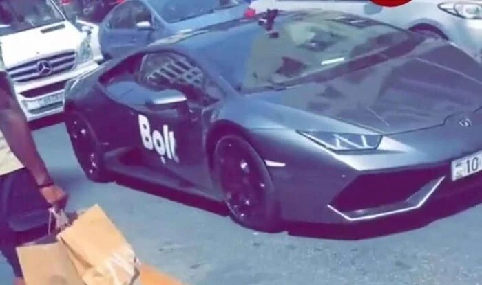 Bakıda &ldquo;Lamborcini&rdquo; ilə taksi fəaliyyəti&hellip; - Açıqlama