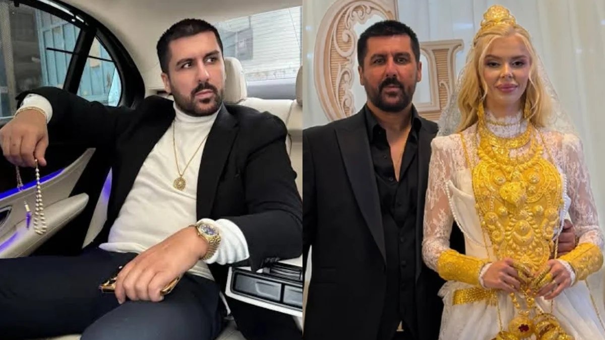 Türkiyədə dəbdəbəli toy edən "Vanlı Kara Haydar" saxlanıldı: Məclisdə taxılan qızıllar araşdırılır - FOTO - VİDEO