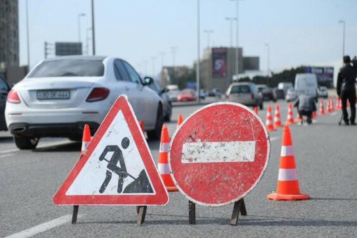 Sabahdan iki küçədə yollar təmirə bağlanır &ndash; XƏBƏRDARLIQ