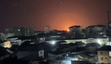 Ukraynadan Mahaçqala limanına dron hücumu &ndash; VİDEO