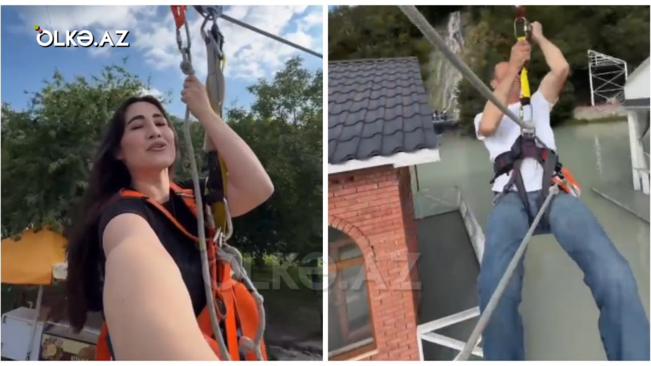 Şəkidəki &ldquo;zipline&rdquo;də əvvəllər də ciddi texniki problemlər olub -VİDEO