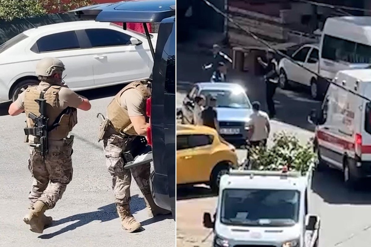 İstanbulda silahlı insident: 2 ölü, 1 yaralı var - FOTO