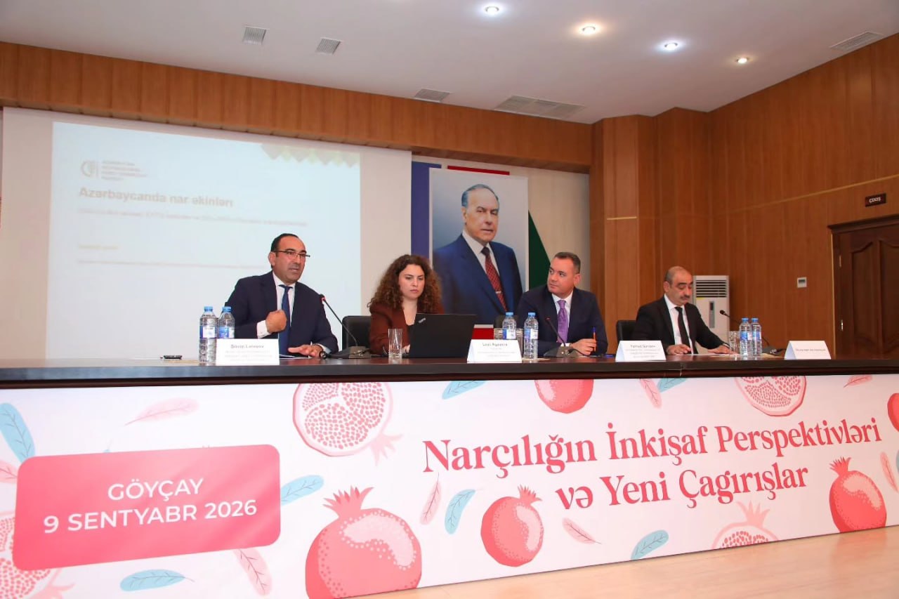 Göyçayda &ldquo;Narçılığın İnkişaf Perspektivləri və Yeni Çağırışlar&rdquo; mövzusunda görüş keçirildi &ndash; FOTO