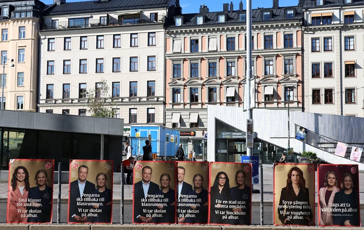 İsveçdə parlament seçkiləri başladı İsveçdə parlament seçkiləri başladı
