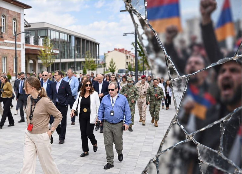 Revanşizmin güzgüsü: Diplomatların Qarabağa səfəri Ermənistanda niyə isterika doğurdu? - FOTO