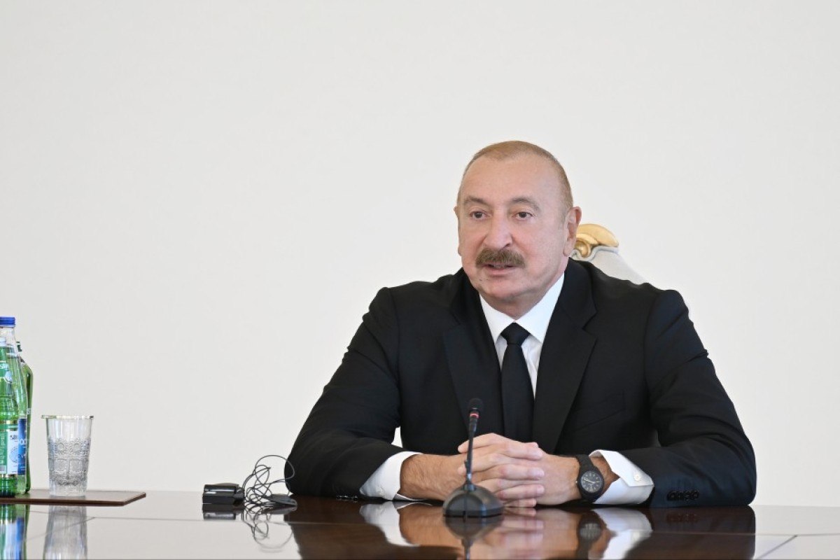 Azərbaycan Prezidenti: "Biz heç kimin qabağında baş əymirik və əyməyəcəyik"