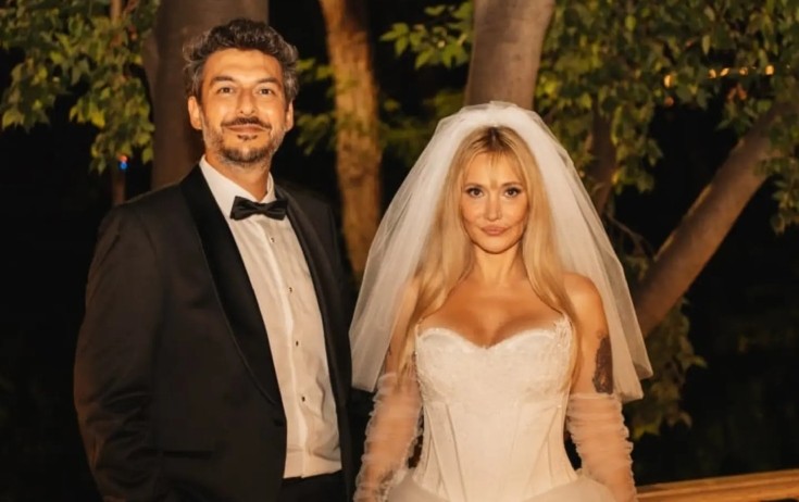 Gökçe Dinçer ikinci dəfə ərə getdi - FOTO