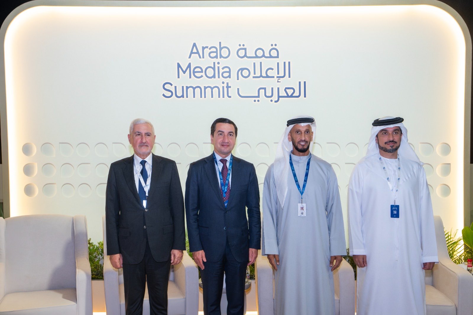 Hikmət Hacıyev Ərəb Media Forumunda&ndash; FOTO