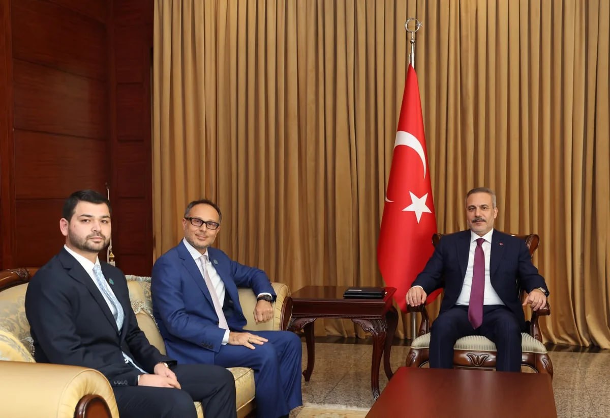 Hakan Fidan Bakıda TÜRKPA Baş katibi ilə görüşdü - FOTO Hakan Fidan Bakıda TÜRKPA Baş katibi ilə görüşdü - FOTO