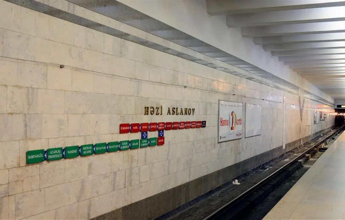 "Həzi Aslanov" stansiyasının dalanında yenidənqurma işləri nə vaxt yekunlaşacaq? "Həzi Aslanov" stansiyasının dalanında yenidənqurma işləri nə vaxt yekunlaşacaq?