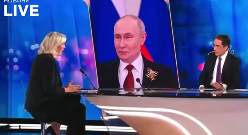 Le Pen: "NATO Rusiya ilə müharibəyə girsə..." &ndash; VİDEO