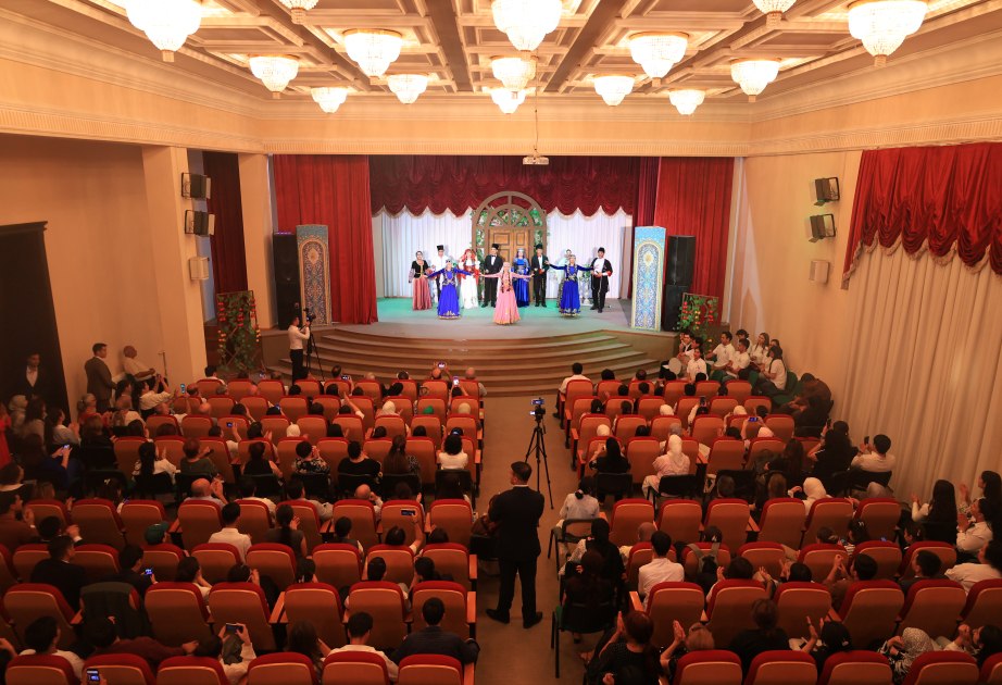 Daşkənddə Üzeyir Hacıbəylinin musiqi və teatr sənətinin inkişafındakı xidmətlərindən danışılıb - FOTO -VİDEO