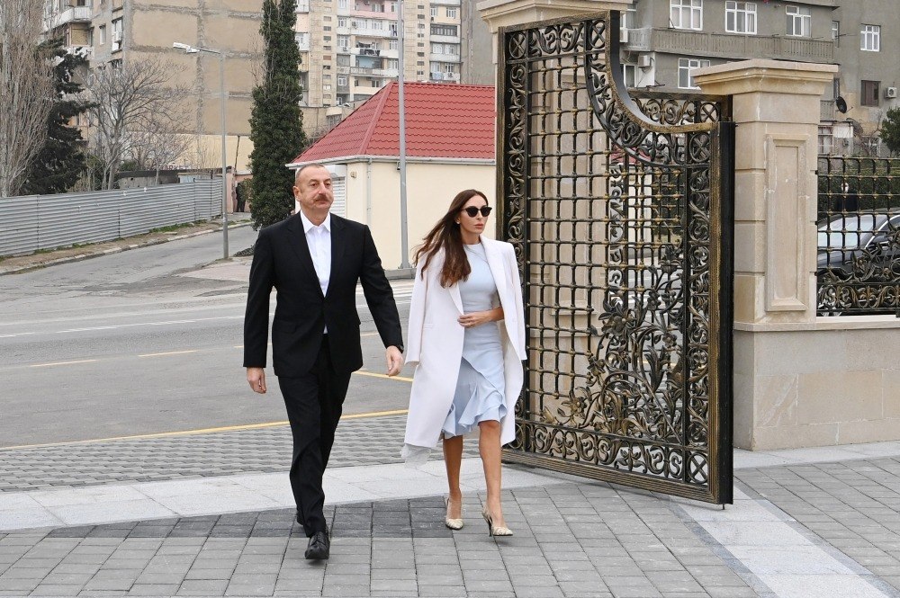 Prezident və birinci xanım Şamaxıda &ldquo;Nəsimi Bağları&rdquo;kompleksində