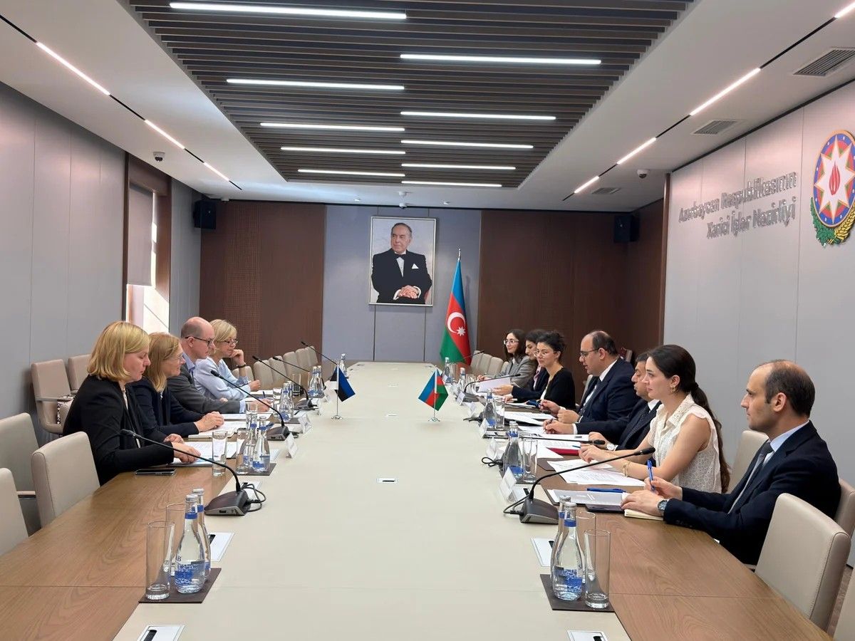 Azərbaycan və Estoniya XİN-ləri arasında konsulluq məsləhətləşmələri keçirildi - FOTO