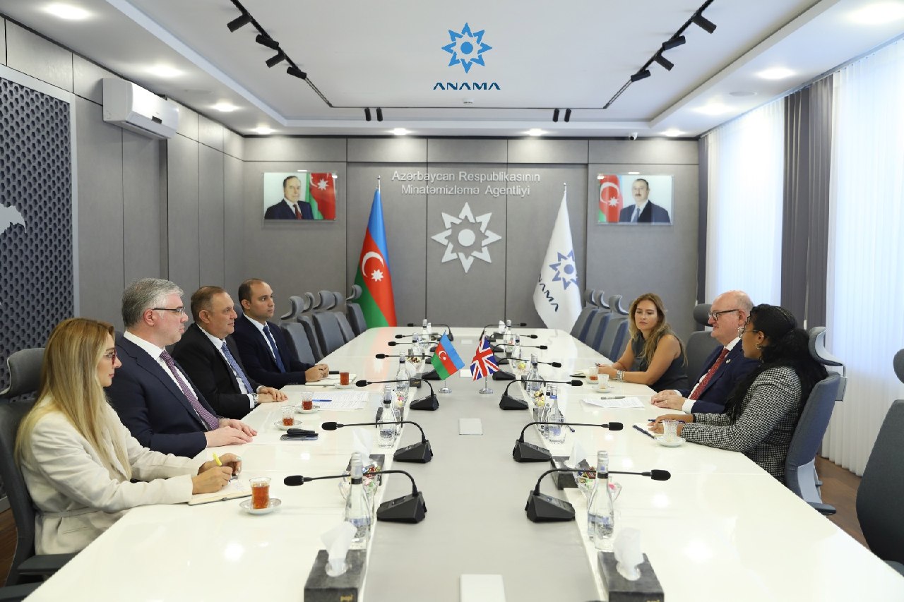 ANAMA rəsmisi Böyük Britaniyanın yeni səfiri ilə görüşdü - FOTO