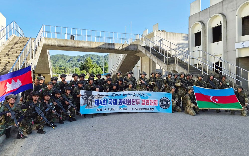 Hərbçilərimiz Koreyada döyüş tapşırıqlarını yerinə yetiriblər - FOTO