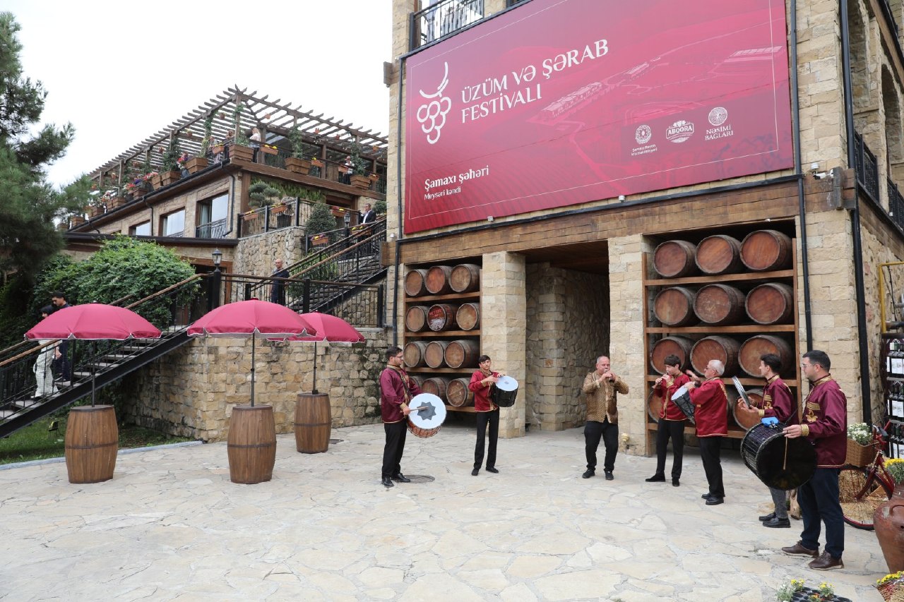 Şamaxıda Üzüm və Şərab Festivalı başladı &ndash; FOTO/VİDEO