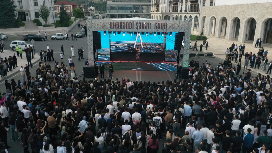 Xankəndi şəhərində atəşfəşanlıq olacaq - FOTO/VİDEO