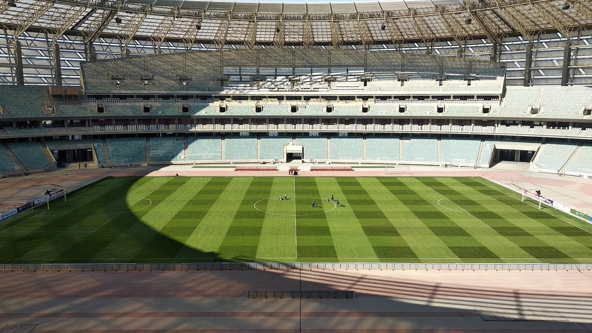 UEFA nümayəndələri Bakı Olimpiya Stadionuna baxış keçirdi
