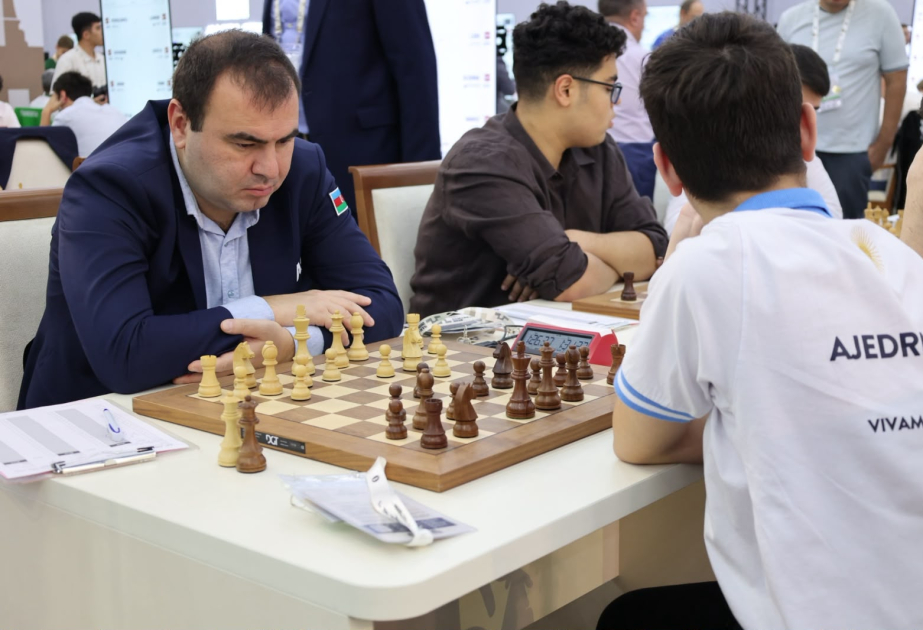 Şahmat Olimpiadasında Azərbaycanın kişi komandası qələbə qazandı