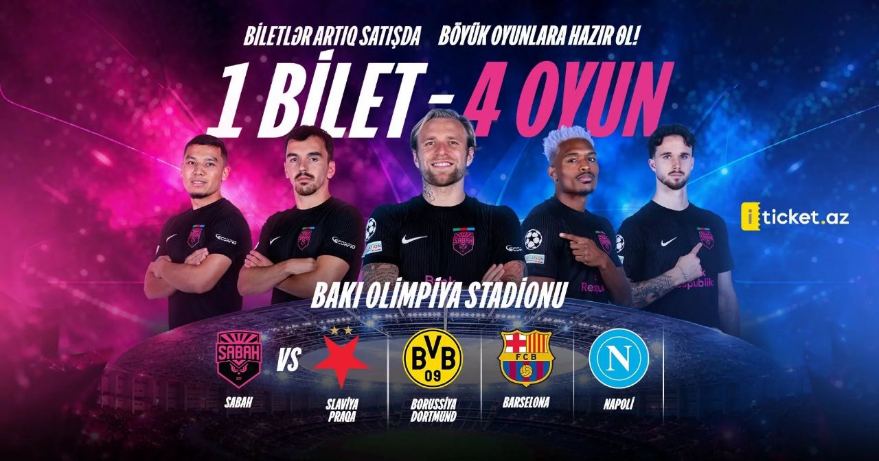 "Sabah"ın dörd böyük oyunu üçün biletlər satışda - QİYMƏTİ