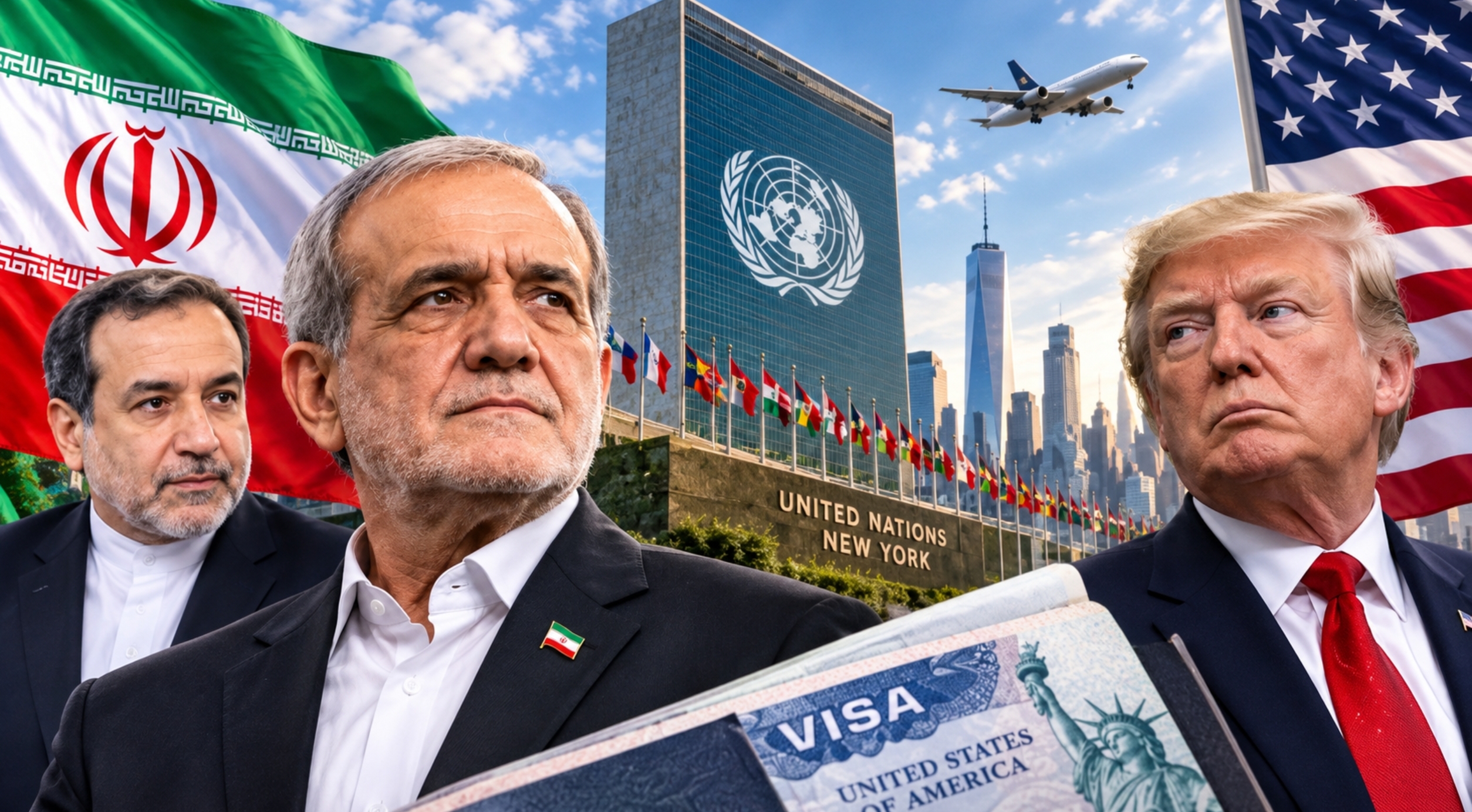 Pezeşkianın mətbuat heyətinə ABŞ vizası verilmədi