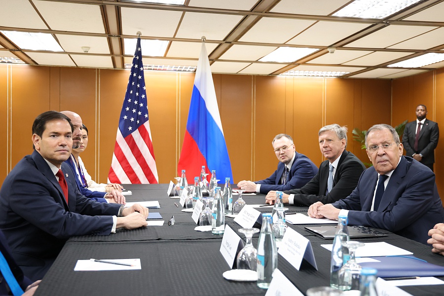 Lavrov və Rubio Nyu-Yorkda görüşdülər - VİDEO
