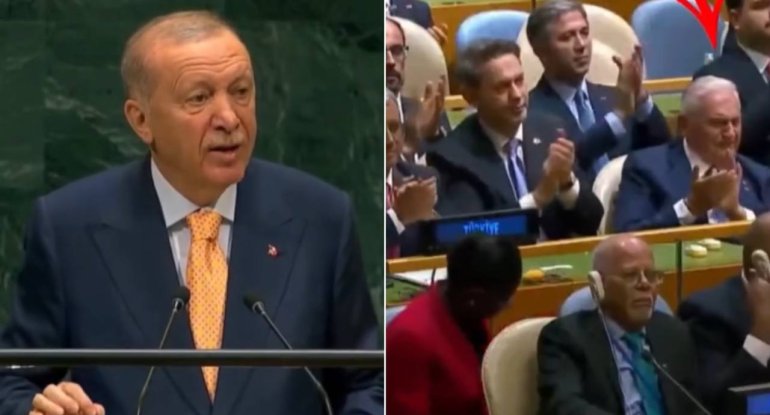 Ərdoğan çıxış etdi: O isə hönkür-hönkür ağladı - VİDEO