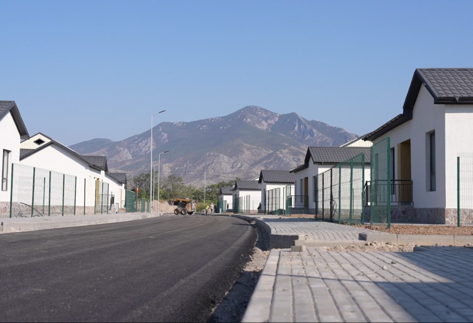 Zəngilan rayonunda daha bir kənd inşa edilir - FOTO
