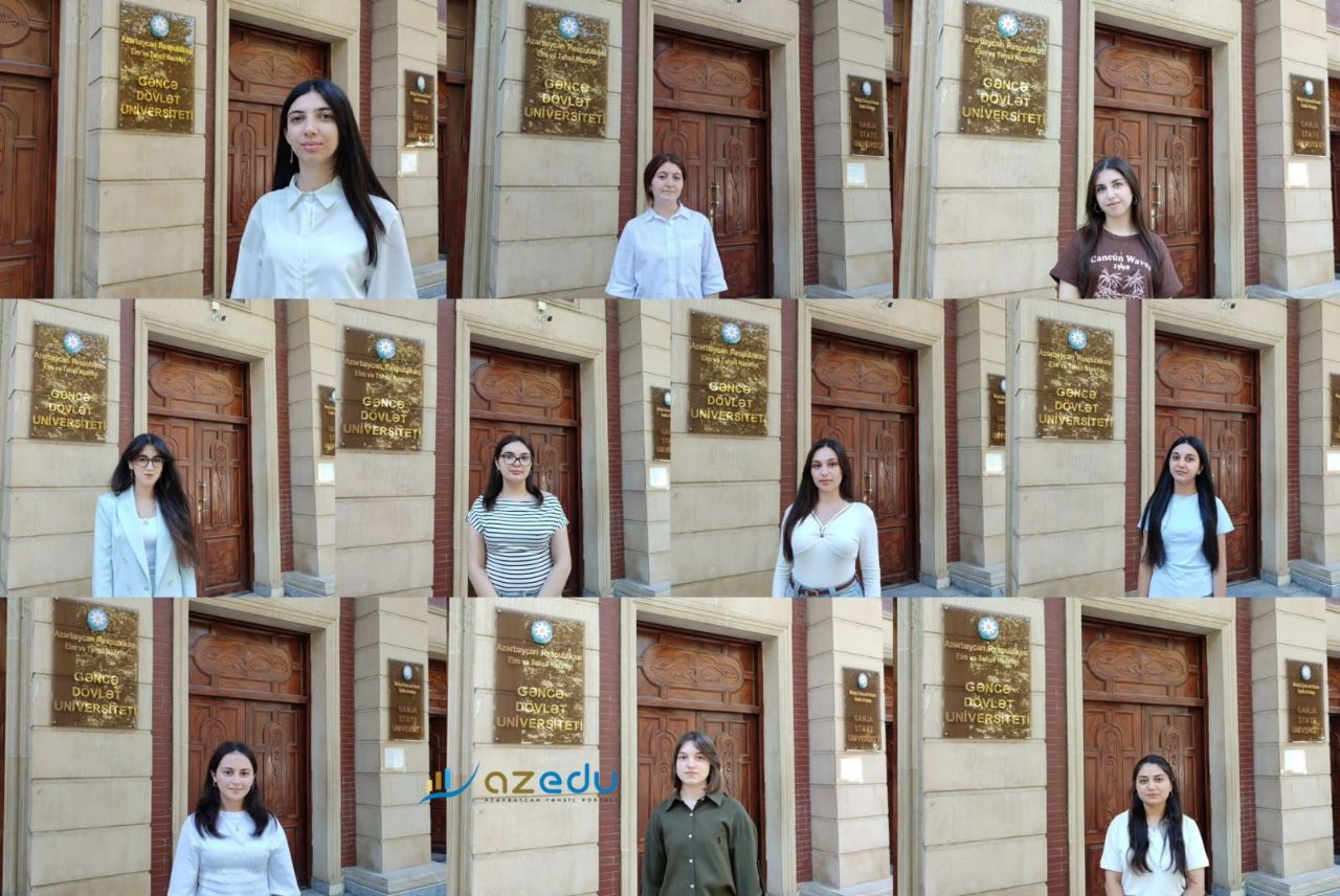673 bal toplayıb Gəncədə müəllimliyi seçdilər - FOTO