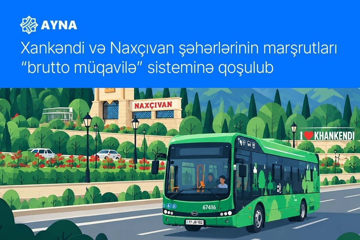 Xankəndi və Naxçıvan marşrutları da məsafəyə görə ödənişsisteminə KEÇDİ Xankəndi və Naxçıvan marşrutları da məsafəyə görə ödənişsisteminə KEÇDİ