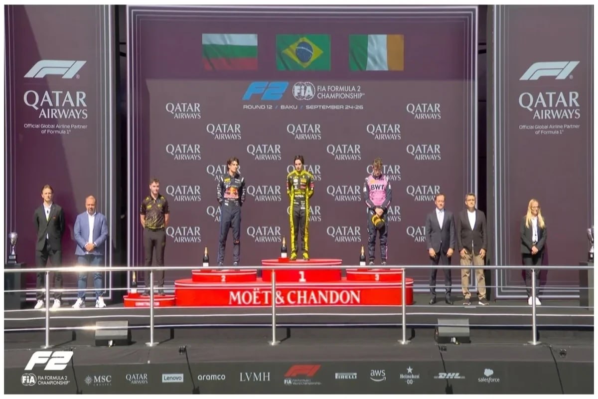 &ldquo;Formula 2&rdquo;nin qalibləri mükafatlandırılıb