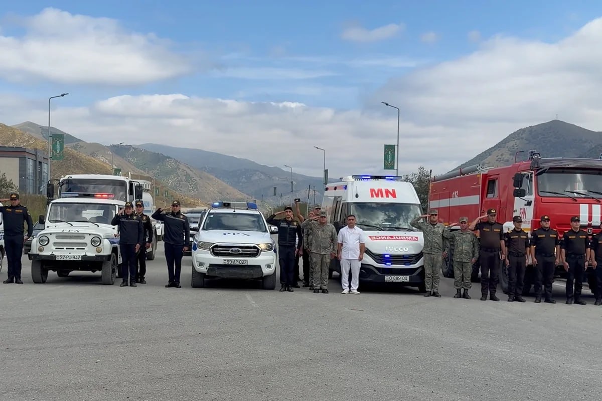 Kəlbəcər şəhərində şəhidlərin xatirəsi anıldı