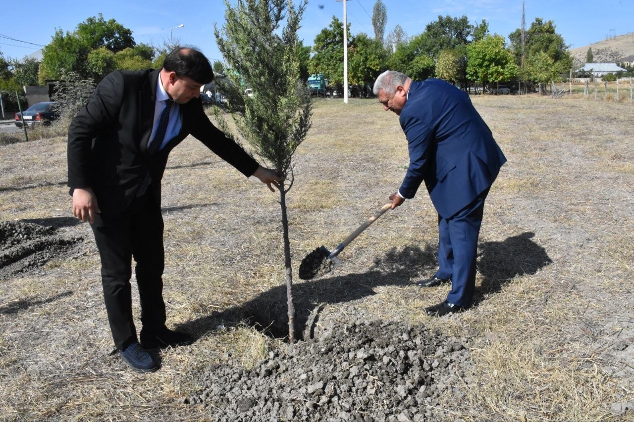 Ağsuda Anım Günündə ağacəkmə aksiyası keçirildi - FOTO