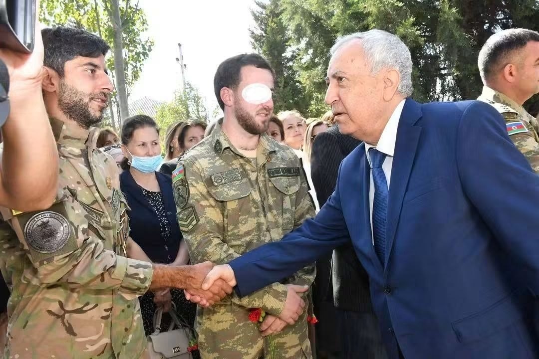 Qubadlı Rayon İcra Hakimiyyəti Vətən Müharibəsi şəhidlərinin xatirəsini yad etdi &ndash; FOTO